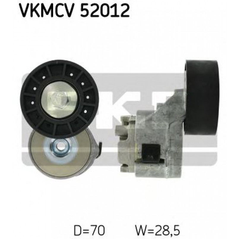 VKMCV 52012 SKF Натяжний ролик